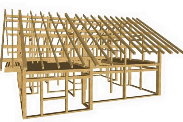 Holzrahmenbau Haus bauen - Planung